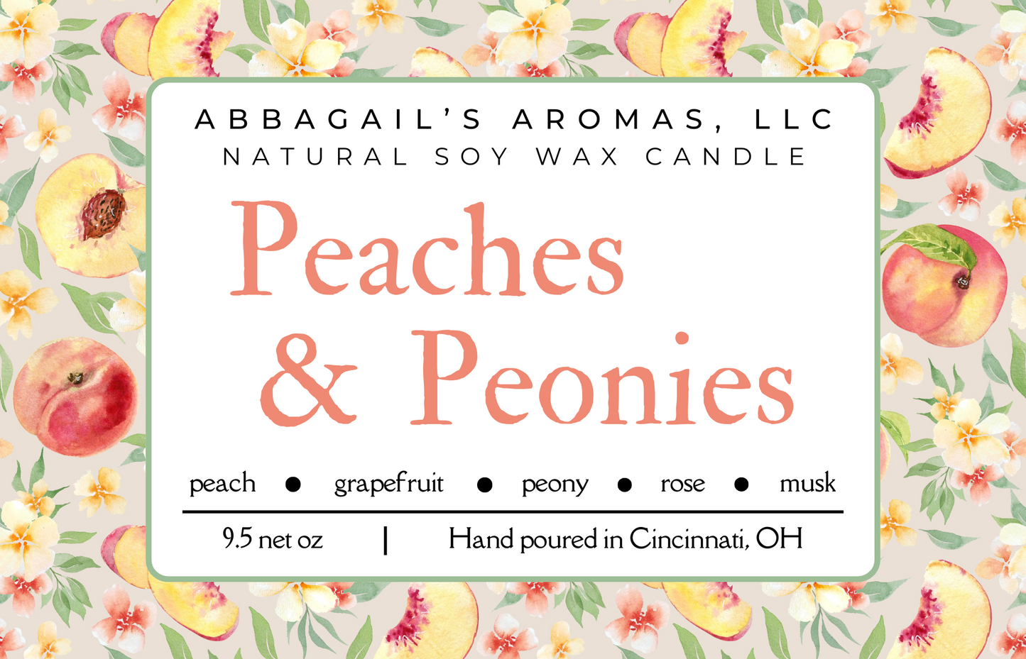 Peaches & Peonies