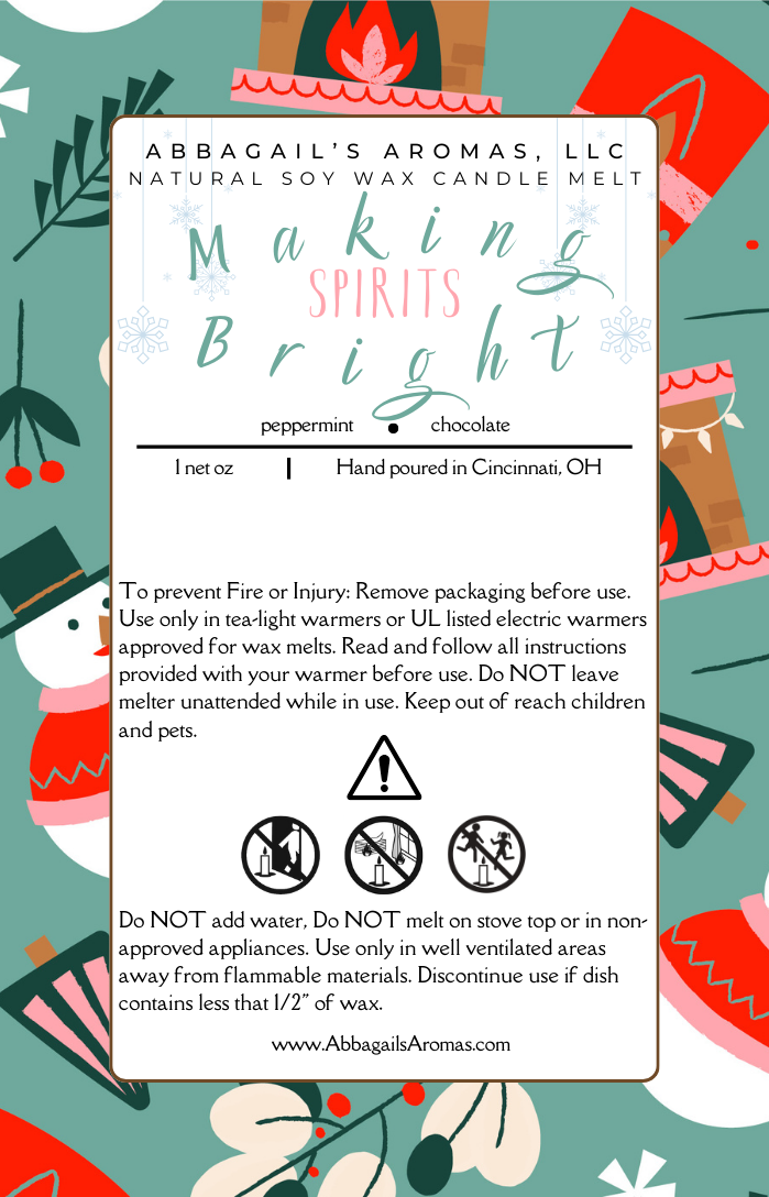 1oz Shaped Wax Melts Sample Pack