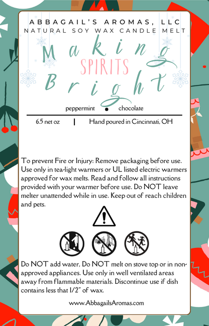 6.5oz Shaped Wax Melts